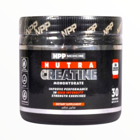 NPP Medicine Creatine Monohydrate – 30 Servings | Strength & Power| In Power Fit Supplements Egypt