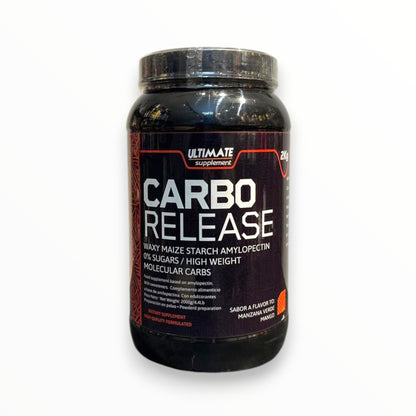 Ultimate Supplement Carbo Release 2kg – Waxy Maize Starch Amylopectin High Molecular Weight Carbs for Energy & Muscle Recovery