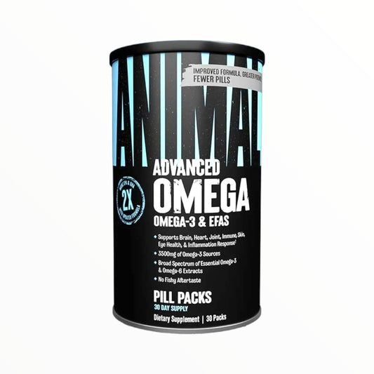 Animal Advanced Omega-3 & EFAs – 30 Packs | Essential Fatty Acids for Heart, Brain & Joint Health|In Power Fit Supplements Egypt