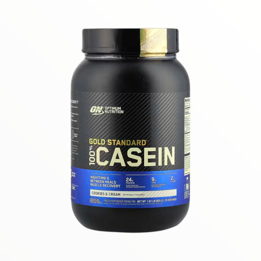 Optimum Nutrition Gold Standard Casein 850g (25 Servings) | Slow-Digesting Protein| In Power Fit Supplements Egypt