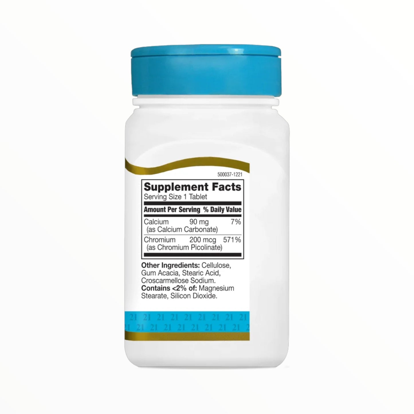 21st Century Chromium Picolinate 200mcg – 100 Tablets | Metabolism & Blood Sugar Support|In  Power Fit Supplements Egypt