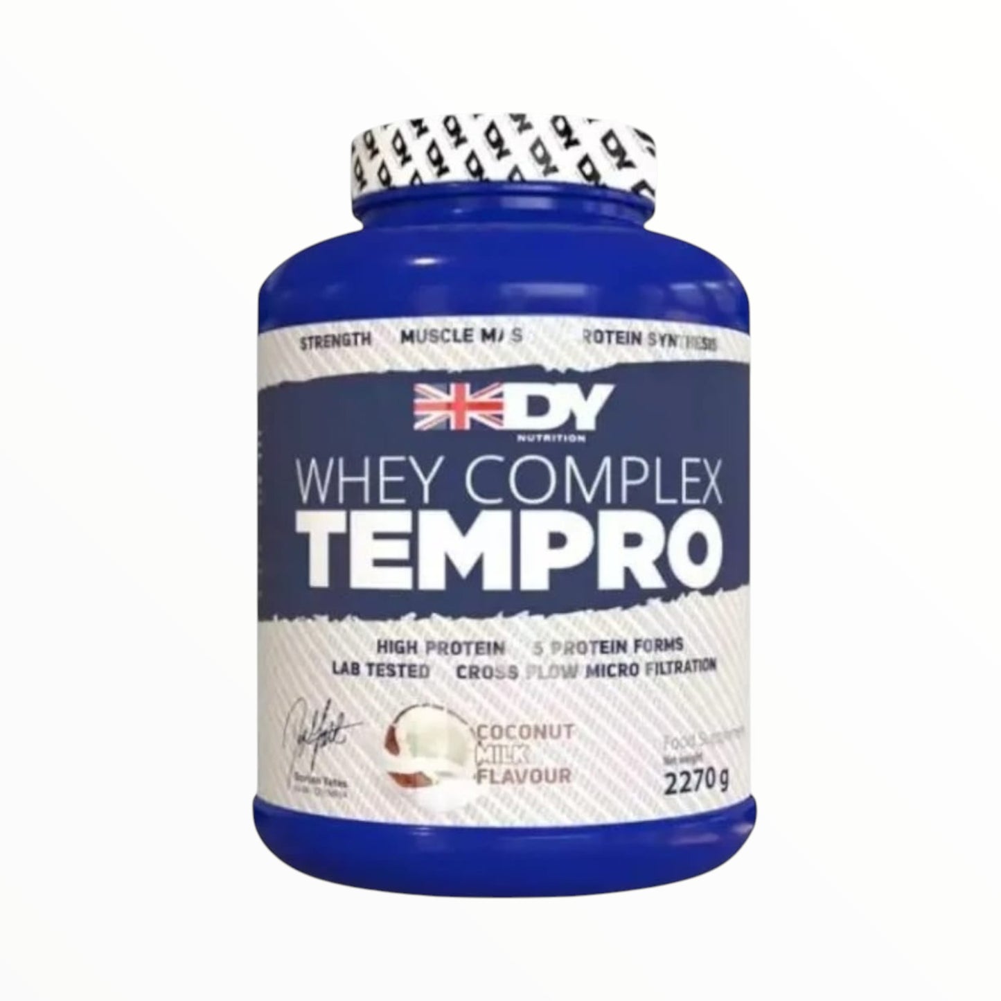 DY Nutrition Whey Complex Tempro 2.27kg (75 Servings) | Advanced Multi-Stage Protein for Muscle Growth & Recovery|In Power Fit Supplements Egypt