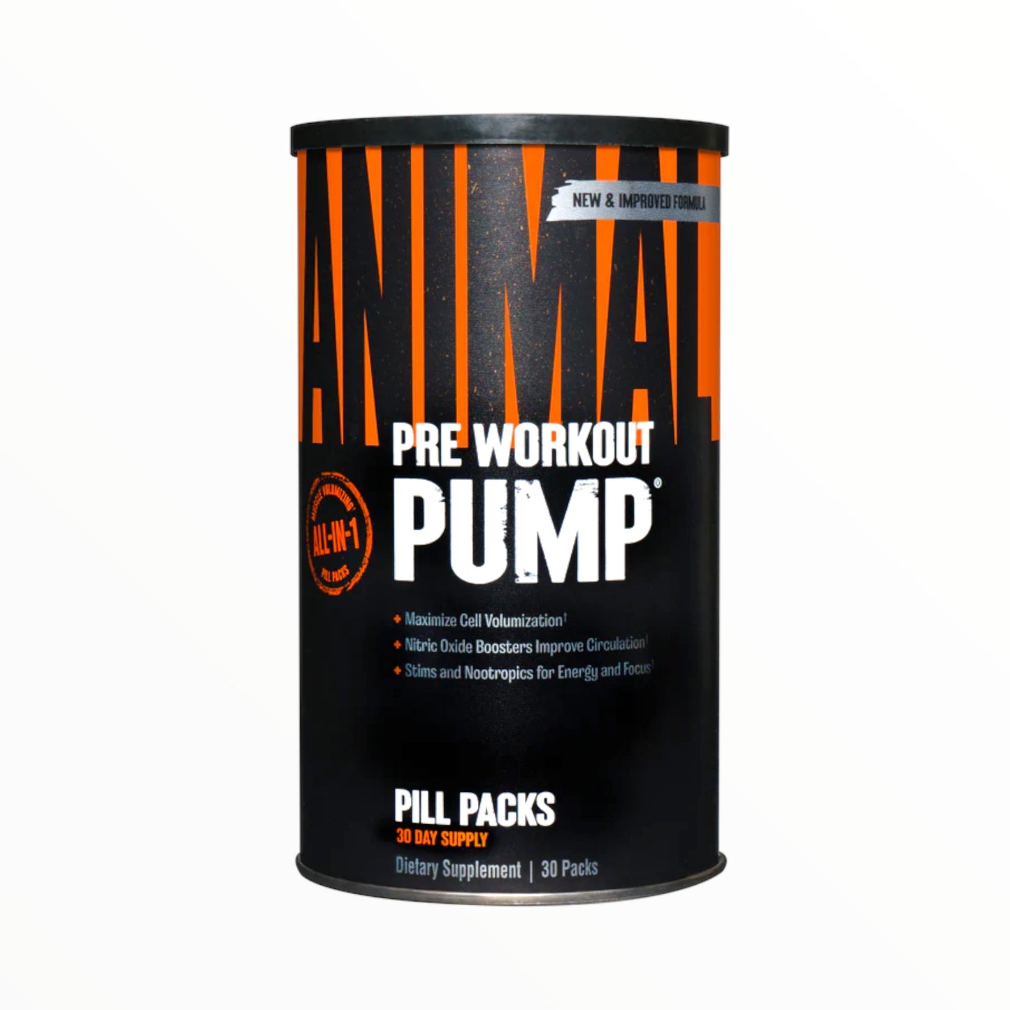 Animal Pump – 30 Packs | Creatine, Pump & Energy Pre-Workout Formula for Maximum Performance|In Power Fit Supplements Egypt