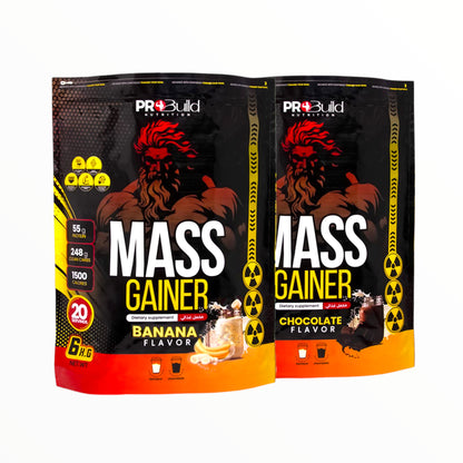 برو بيلد لزيادة الكتلة العضلية 6 كجم (20 حصة) | مكمل غذائي عالي السعرات الحرارية لزيادة الحجم والقوة والوزن بسرعة | متوفر لدى باور فيت للمكملات الغذائية في مصر
