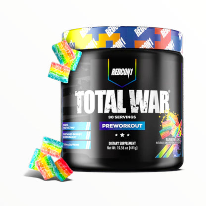Redcon1 Total War Pre-Workout 447g (30 Servings) | Extreme Energy, Focus & Performance Booster|In Power Fit Supplements Egypt