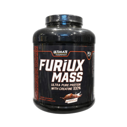 Furiox Mass Gainer (3kg) + Skeleton Mad Fuel (20 Servings) + Creatine Monohydrate – Advanced Bulking & Strength Stack | Power Fit Egypt