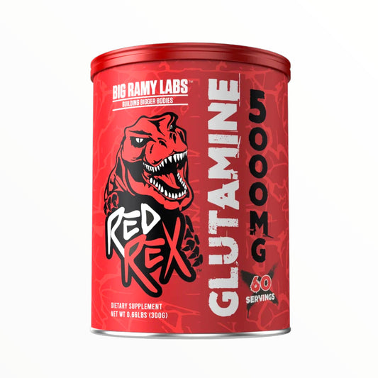 Glutamine Red Rex – Advanced Muscle Recovery &amp; Immune Support Formula