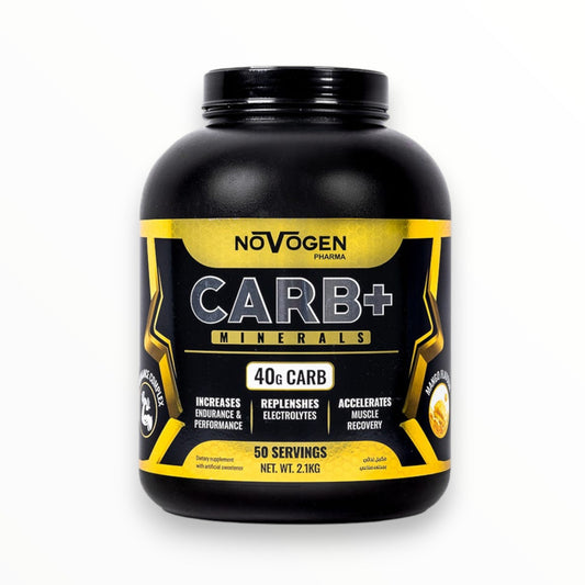 نوفوجين كارب ٢٫١ كجم (٥٠ حصة) | وقود كربوهيدرات نظيف للطاقة والتحمل والتعافي | متوفر لدى باور فيت للمكملات الغذائية في مصر