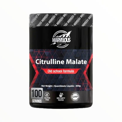 Marvelous Nutrition Citrulline Malate – 100 Servings for Enhanced Nitric Oxide & Performance