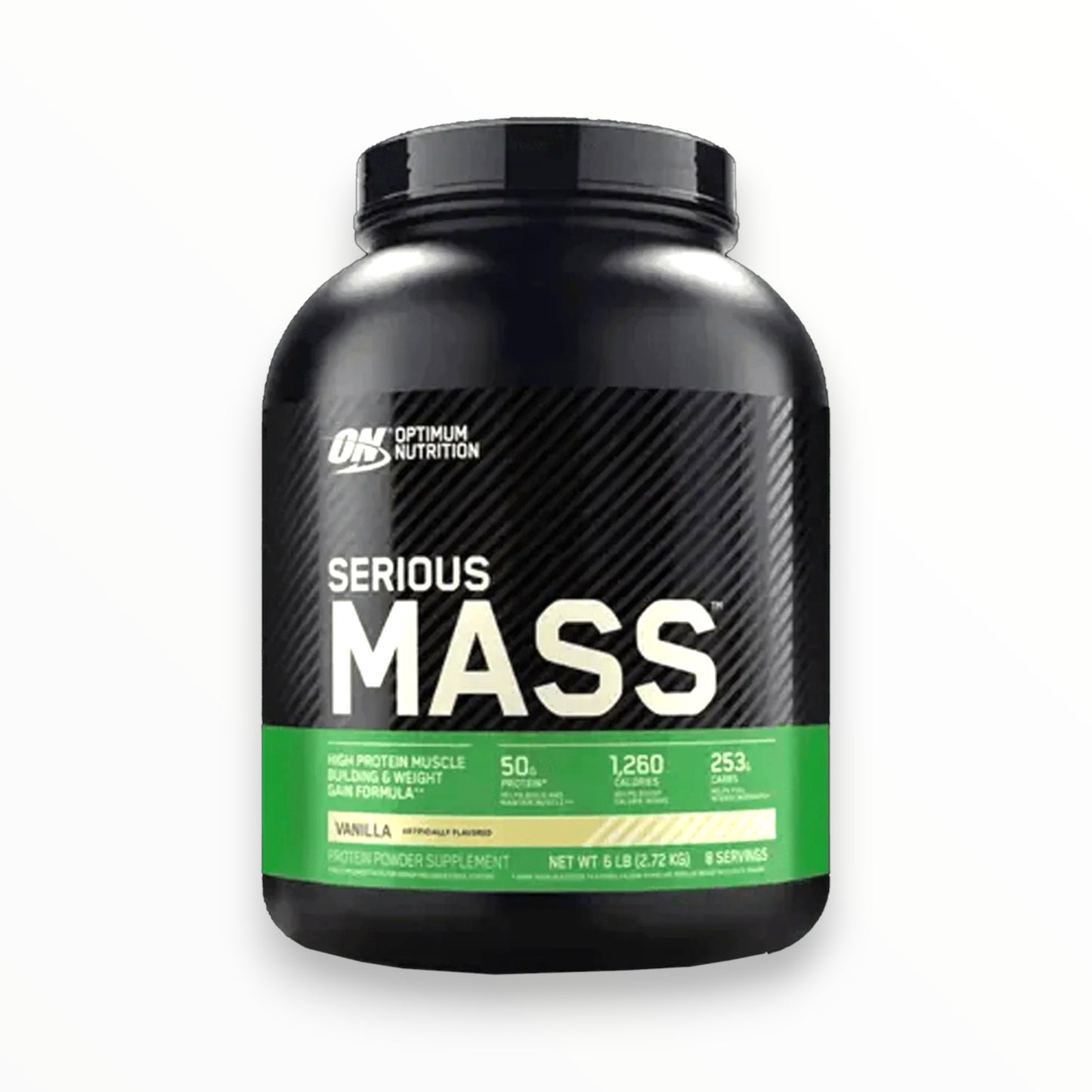 Optimum Nutrition Serious Mass 2.72kg (8 Servings) | High-Calorie Mass Gainer for Size & Strength|In Power Fit Supplements Egypt