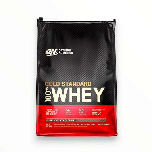 Optimum Nutrition Gold Standard Whey 4.5kg (149 Servings) | Premium Protein for Muscle Growth & Recovery|In Power Fit Supplements Egypt