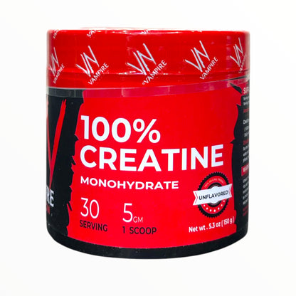 Vampire Nutrition 100% Creatine Monohydrate – Boost Muscle Power and Strength