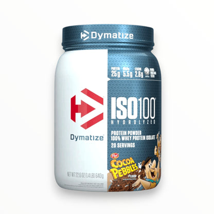 Dymatize ISO100 650g (20 Servings) | Hydrolyzed Whey Isolate for Lean Muscle & Fast Recovery|In Power Fit Supplements Egypt