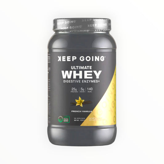 Keep Going Whey Protein 1kg (30 Servings) | Muscle Growth & Recovery