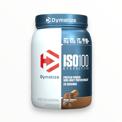 Dymatize ISO100 650g (20 Servings) | Hydrolyzed Whey Isolate for Lean Muscle & Fast Recovery|In Power Fit Supplements Egypt