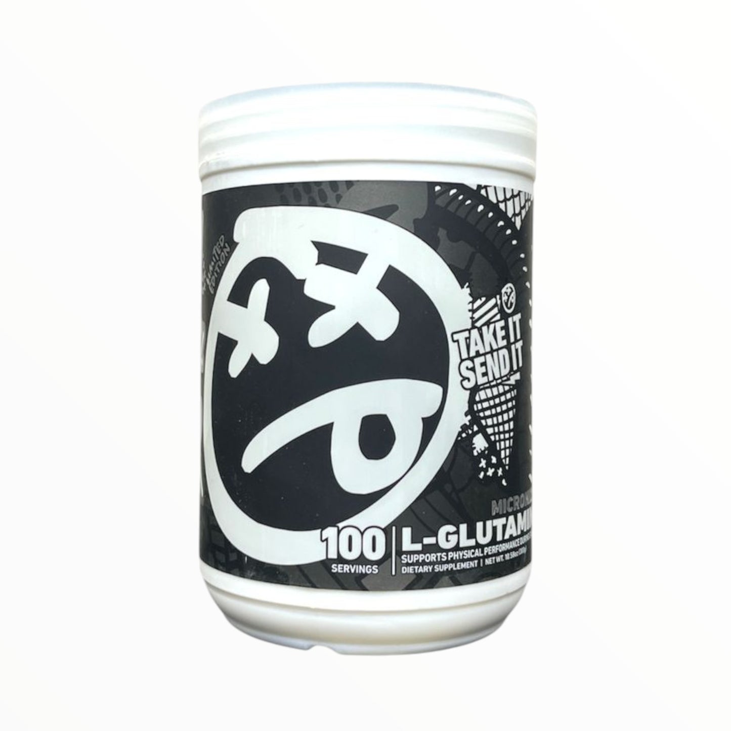 Skeleton Nutrition Glutamine 300g (100 Servings) | Muscle Recovery, Immunity & Performance Support|In Power Fit Supplements Egypt