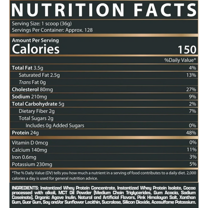 Nutrex Whey Protein 5kg – 128 Servings Muscle Building Supplement in Egypt