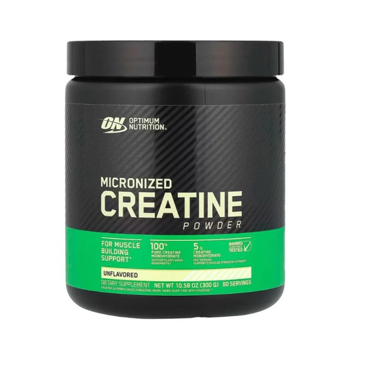 Optimum Nutrition Micronized Creatine Powder – 300g (60 Servings)