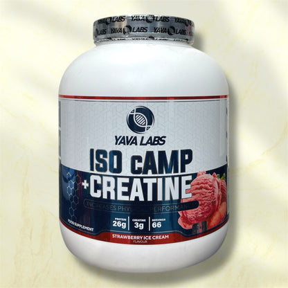 ava Labs ISO cAMP + Creatine is a high-quality supplement designed to support muscle growth, enhance physical performance, and aid in recovery.