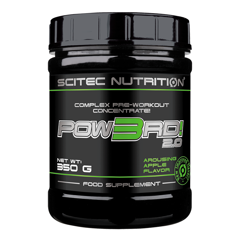Scitec Nutrition Pow3rd! 2.0 – Advanced Pre-Workout Formula (350g)