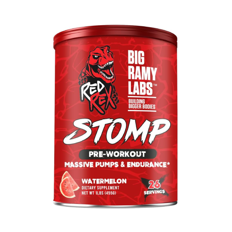 Red Rex Stomp Pre Workout 26 Servings – Extreme Energy & Focus in Egypt