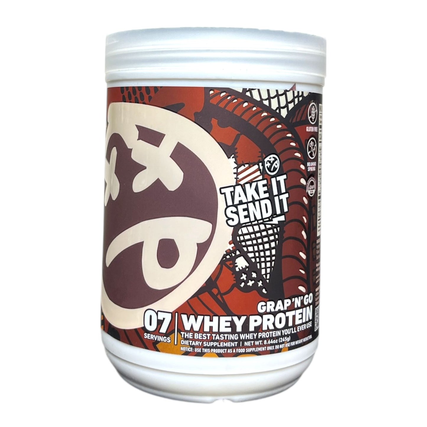 Skeleton Whey Protein 245g (7 Servings) | High-Quality Protein for Muscle Growth & Recovery