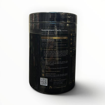 7X Champion Nutrition | Creatine Monohydrate 300g – Pure Micronized Creatine | Ahmed Nagib Series