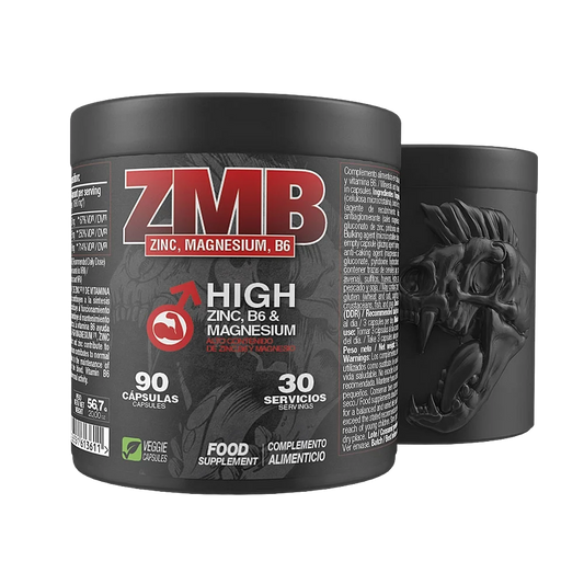 Zoomad Labs ZMB – 90 Tablets | Zinc, Magnesium & Vitamin B6 for Recovery & Strength| In Power Fit Supplements Egypt