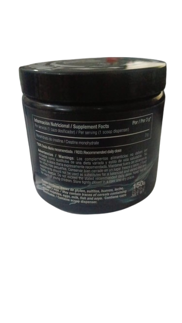 Zoomad Labs One Raw Creatine 150g (50 Servings) | Pure Creatine Monohydrate