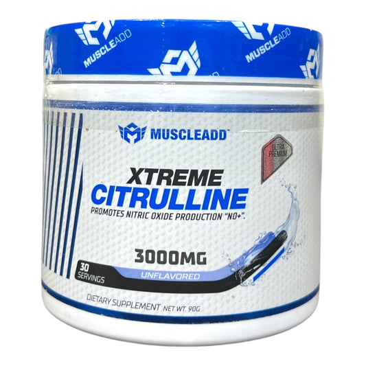 MuscleAdd Citrulline 90g (30 Servings) – Pre-Workout Pump & Endurance Booster in Egypt