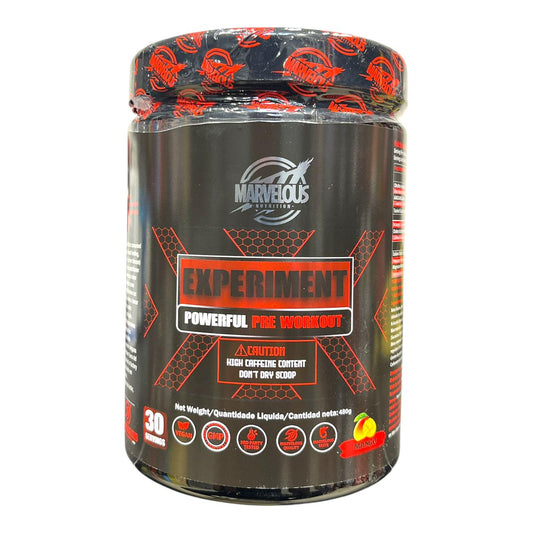 The Marvelous Experiment is a popular pre-workout supplement designed to enhance workout performance.