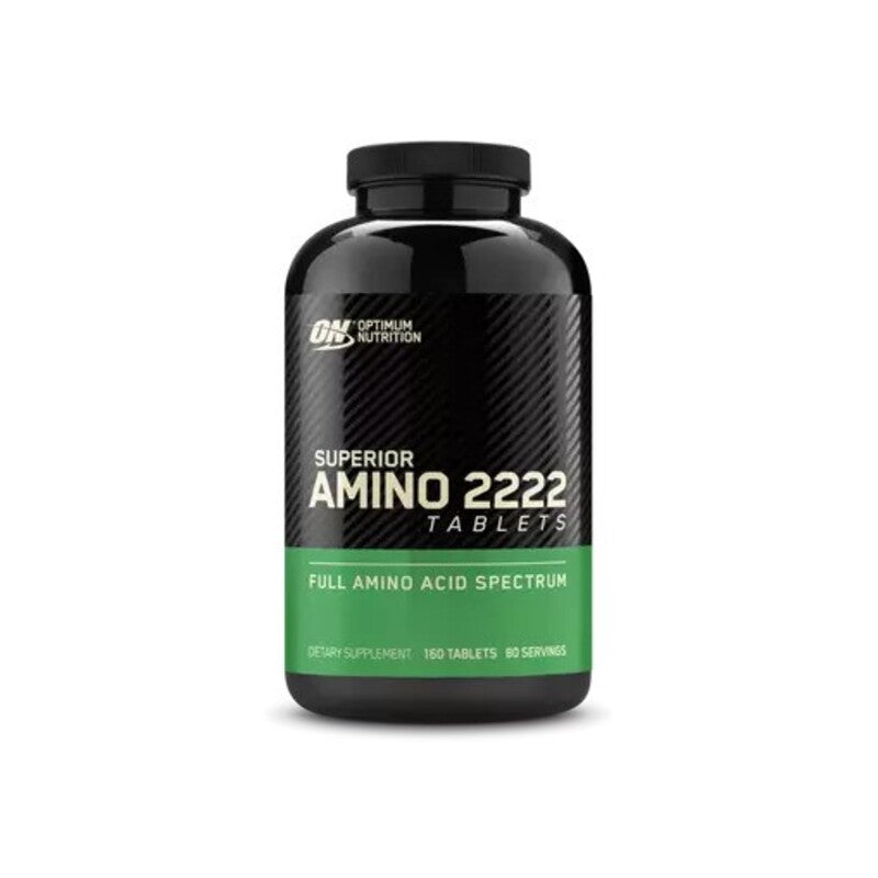 Optimum Nutrition Superior Amino 2222 Tablets – 160 Tablets | Full Amino Acid Spectrum