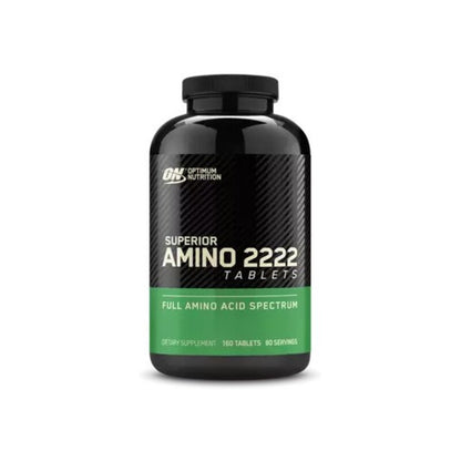 Optimum Nutrition Superior Amino 2222 Tablets – 160 Tablets | Full Amino Acid Spectrum