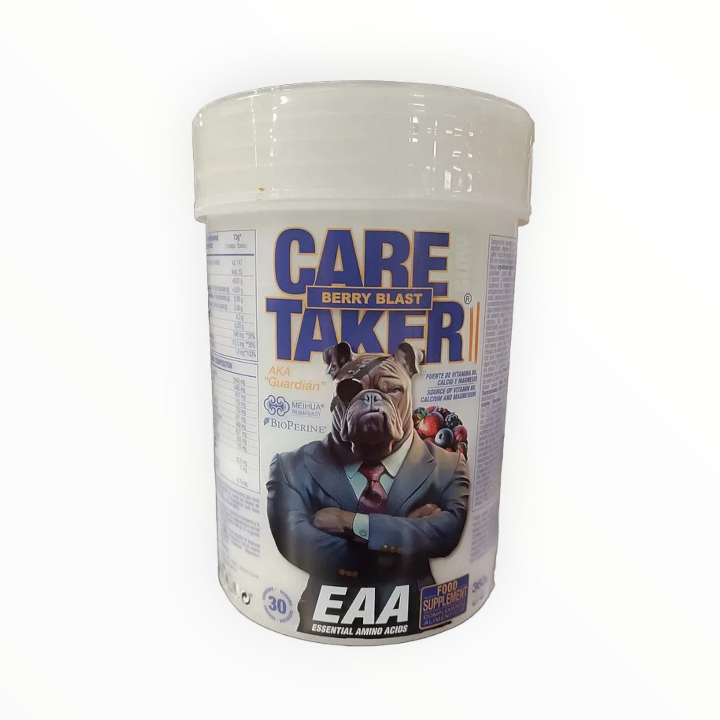 One Raw Care Taker EAA Berry Blast 30 Servings | Essential Amino Acids for Recovery & Muscle Growth