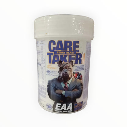 One Raw Care Taker EAA Berry Blast 30 Servings | Essential Amino Acids for Recovery & Muscle Growth