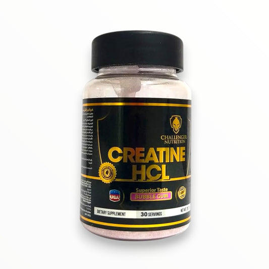 تشالنجر كرياتين هيدروكلوريد ٣٠ غ (٣٠ حصة) | قوة، طاقة، وامتصاص سريع | مكملات باور فيت مصر