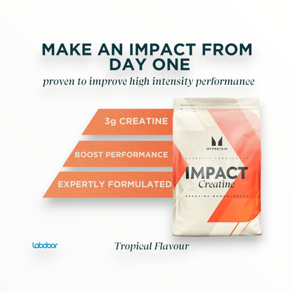 MyProtein Impact Creatine Monohydrate – Pure Strength & Performance Booster (Unflavored, High Quality Creatine)