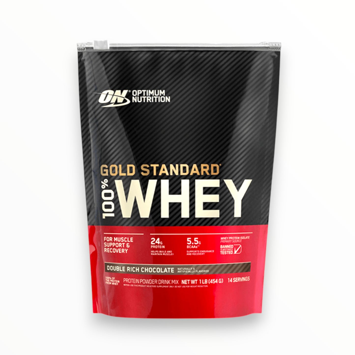 Optimum Nutrition Gold Standard Whey 454g (14 Servings) | Lean Muscle & Recovery| In Power Fit Supplements Egypt