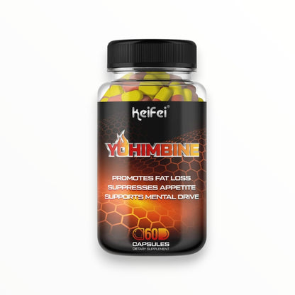 Keifei Yohimbine Fat Burner – Appetite Control & Energy Support (60 Capsules) | Egypt