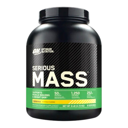 Optimum Nutrition Serious Mass 2.72kg (8 Servings) | High-Calorie Mass Gainer for Size & Strength|In Power Fit Supplements Egypt
