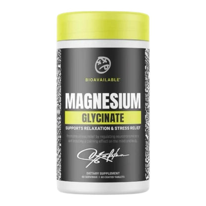 Skeleton Magnesium Glycinate 60 Tablets | Muscle Recovery, Sleep & Nervous System Support|In Power Fit Supplements Egypt