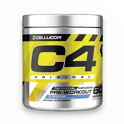 C4 Original Pre-Workout 60 Servings | Explosive Energy, Focus & Pump Booster|In Power Fit Supplements Egypt