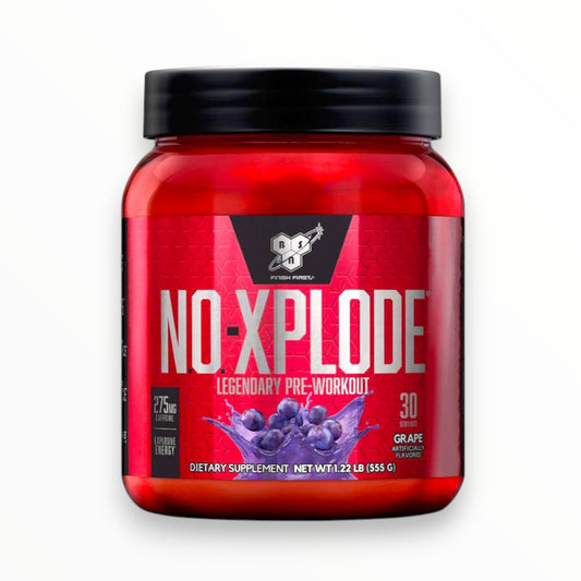 BSN NO-XPLODE Pre-Workout 555g (30 Servings) | Explosive Energy, Focus & Muscle Pump|In Power Fit Supplements Egypt