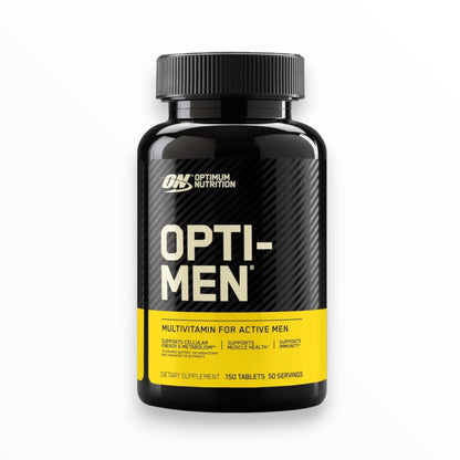 Optimum Nutrition Opti-Men Multivitamin for Active Men – 150 Tablets (50 Servings)
