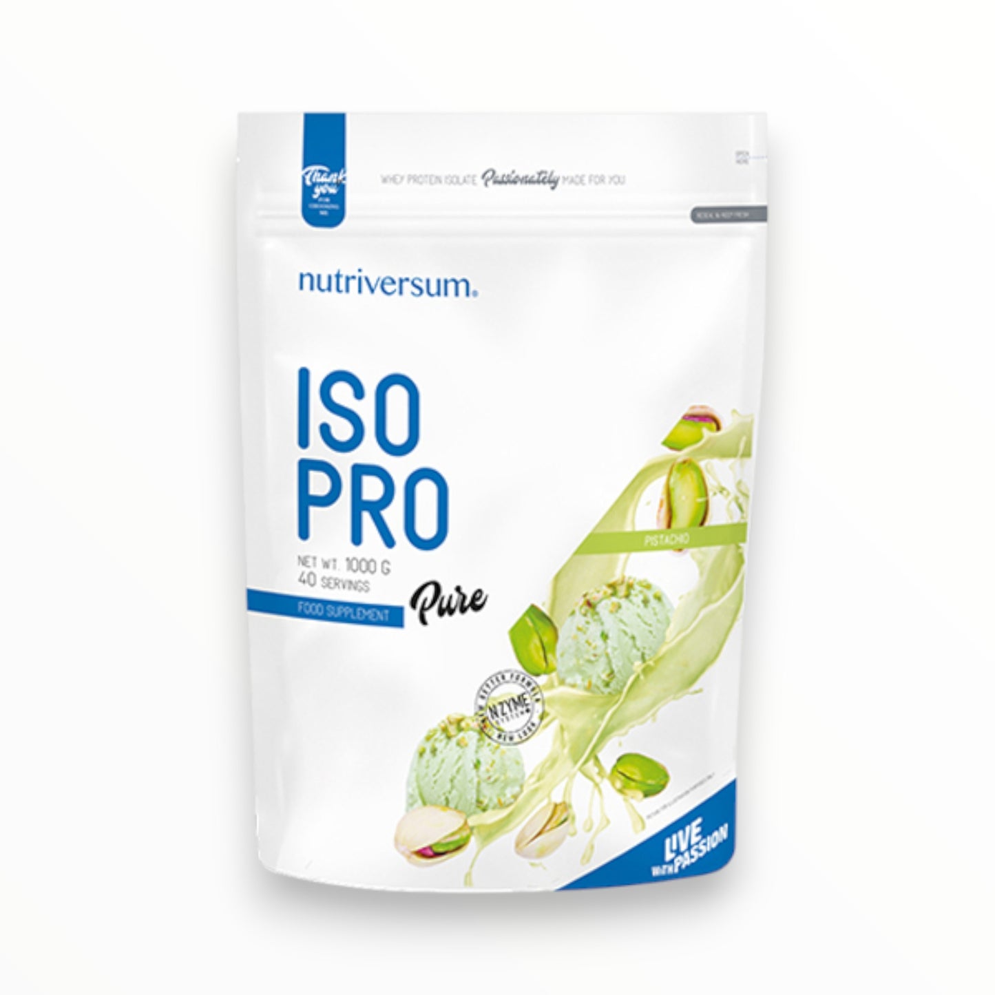 Nutriversum ISO Pro 2kg (80 Servings) | Premium Whey Isolate for Lean Muscle & Fast Recovery|In Power Fit Supplements Egypt