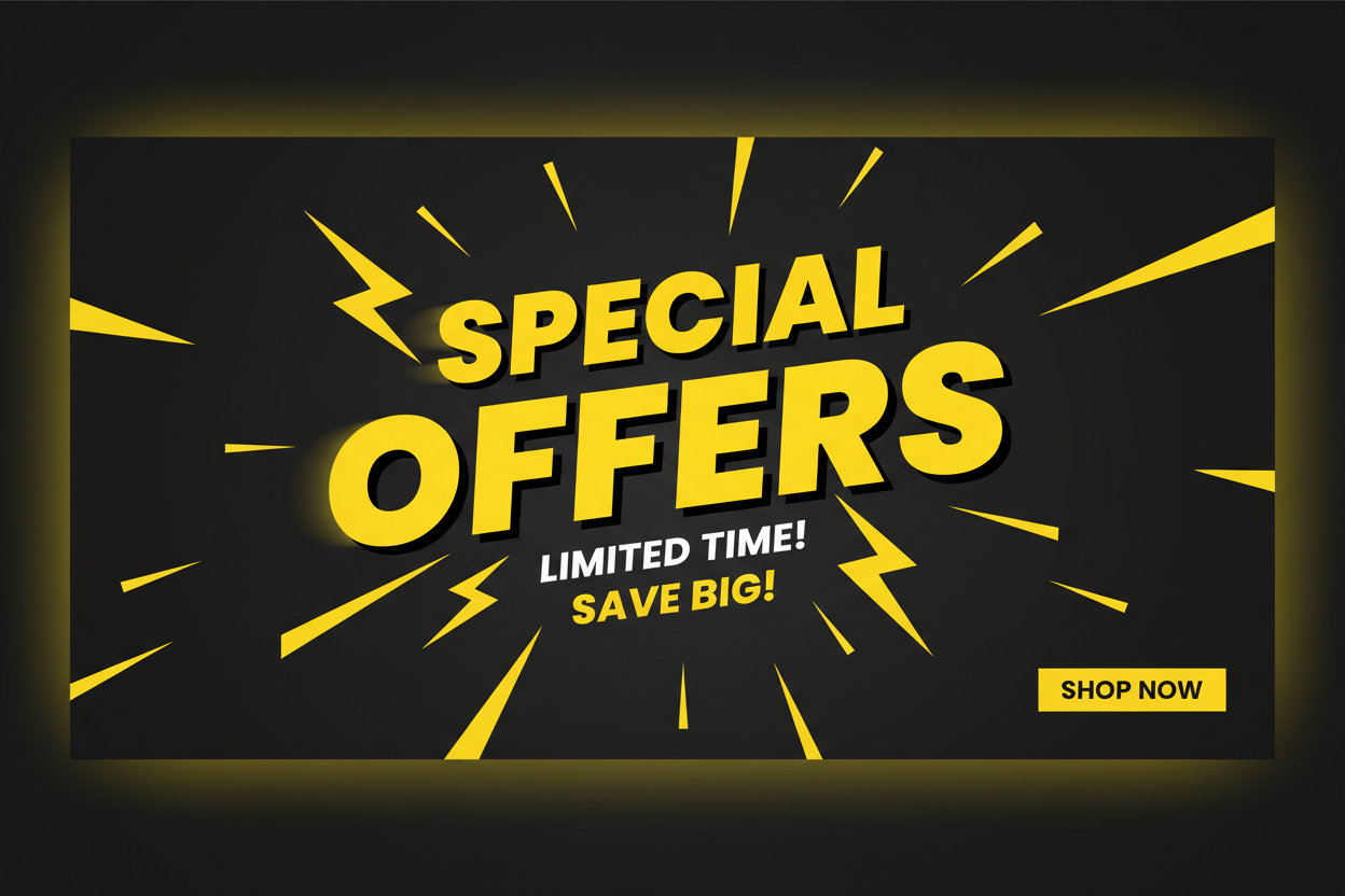 special oofers banner black and yellow
