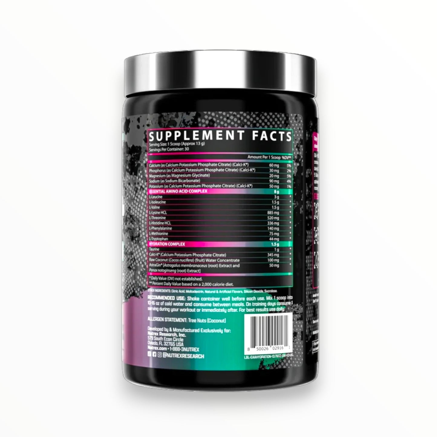 Nutrex EAA + Hydration – Blood Orange | Complete Performance & Recovery Support