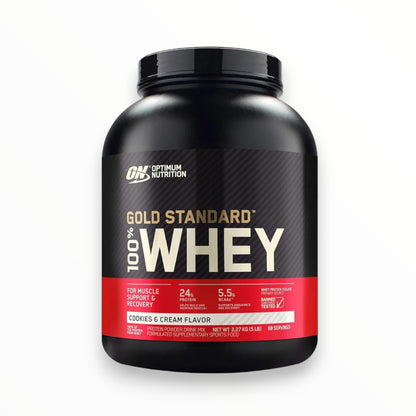Optimum Nutrition Gold Standard 100% Whey Protein – Double Rich Chocolate, 5lb (2.27kg)