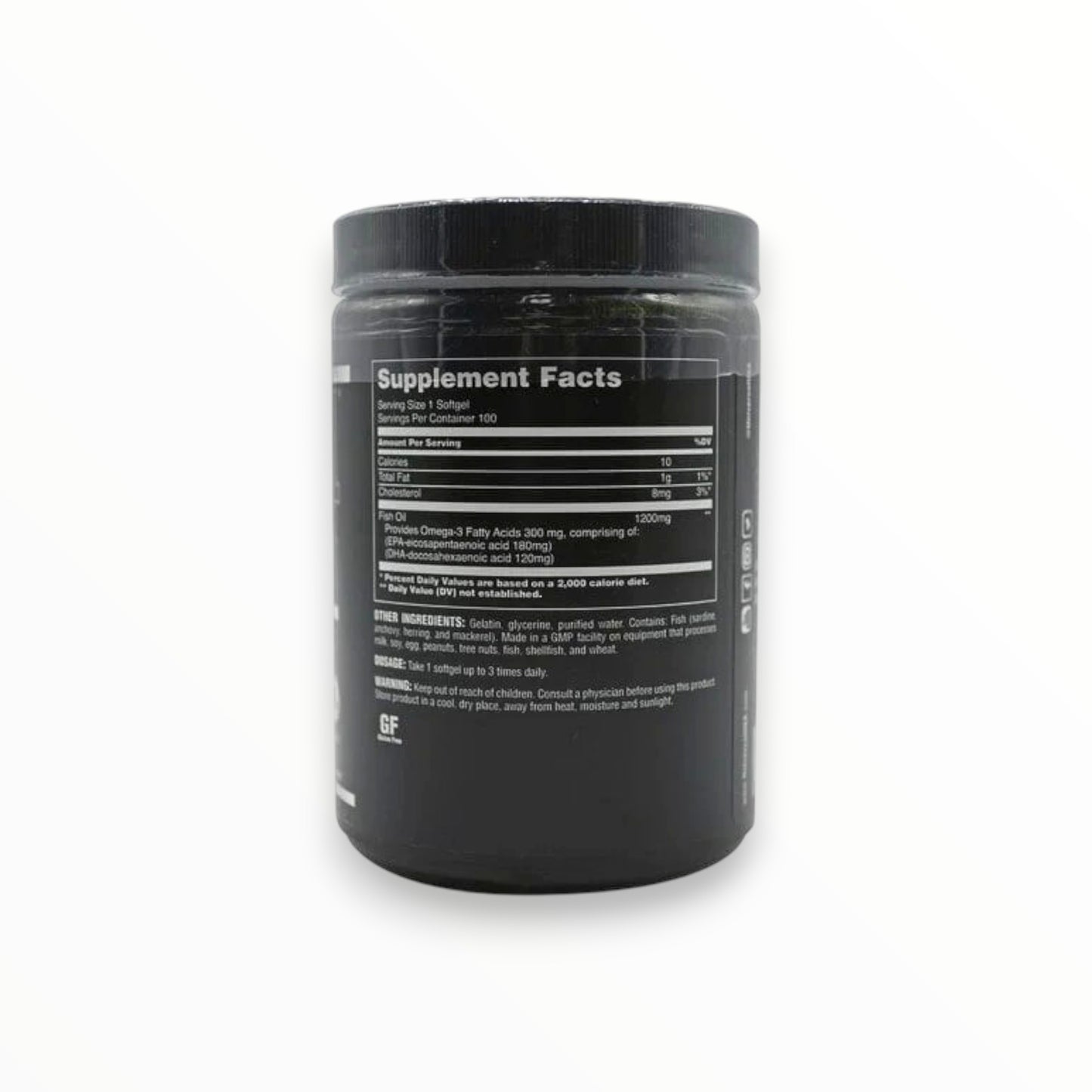 Universal Fish Oil 100 Softgels | Omega-3 EPA & DHA for Heart, Brain & Joint Support