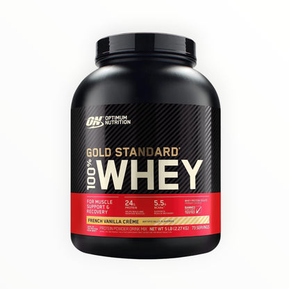 Optimum Nutrition Gold Standard 100% Whey Protein – Double Rich Chocolate, 5lb (2.27kg)